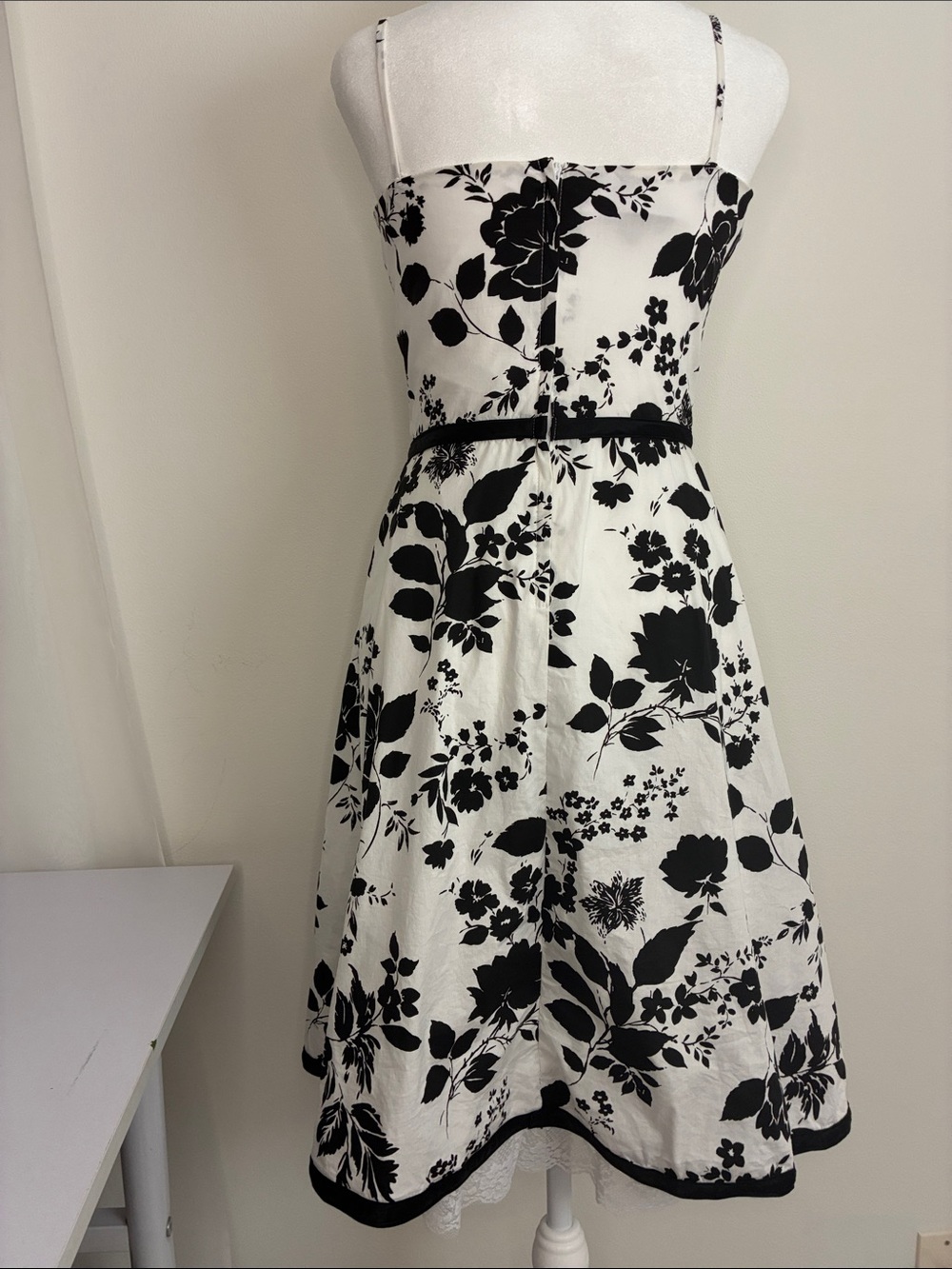 A. Byer Black and White Dress - Picture 2 of 16